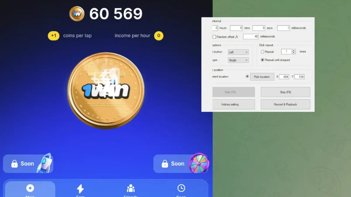 token clicker 1win